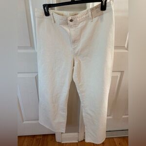 Universal Thread Women's Cream Flare Jeans